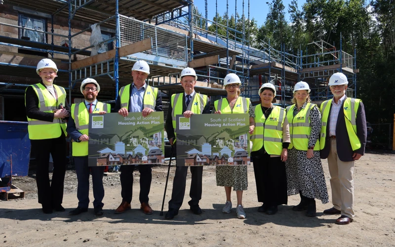 REP Members With Housing Minister Paul Maclennan To Launch The Sos Housing Action Plan