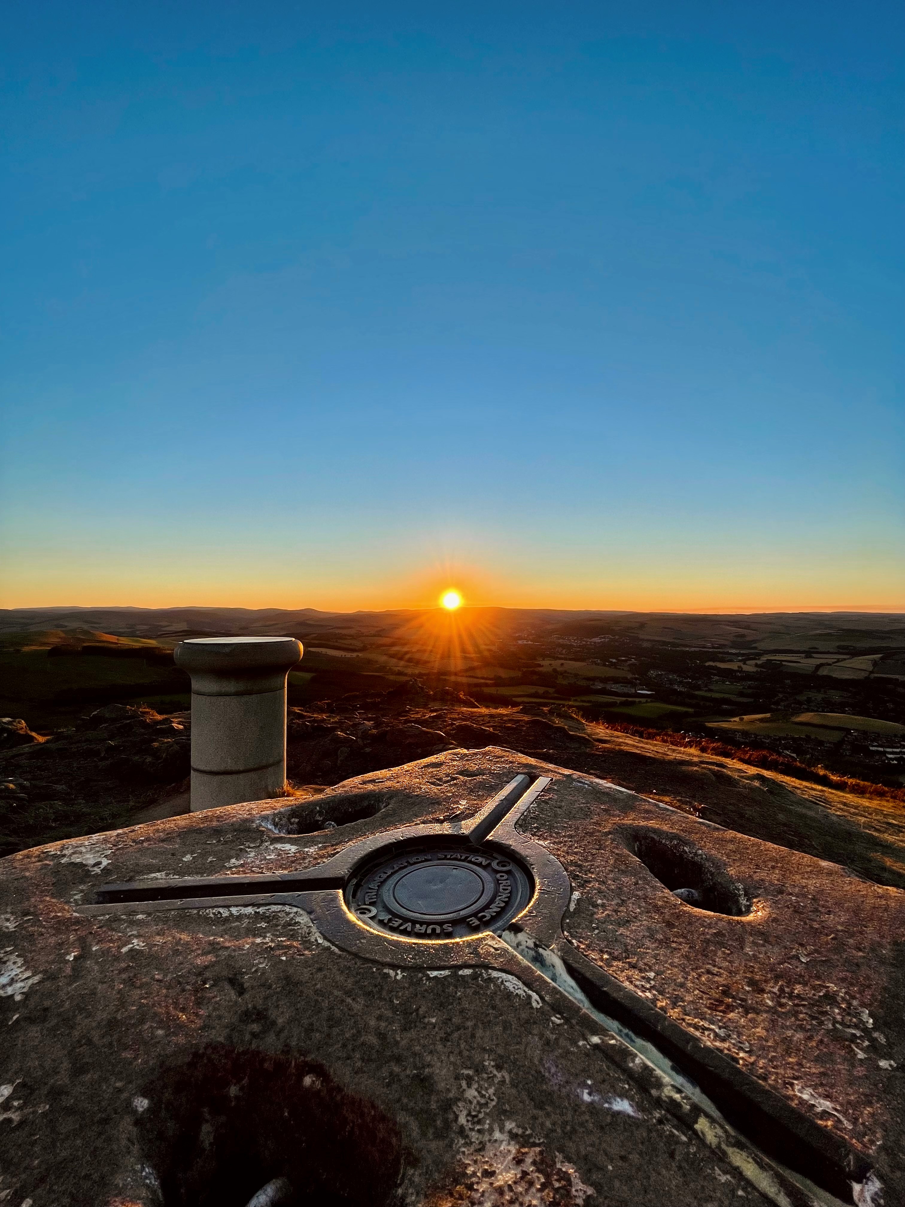 Trig Point Sunset PHOTO